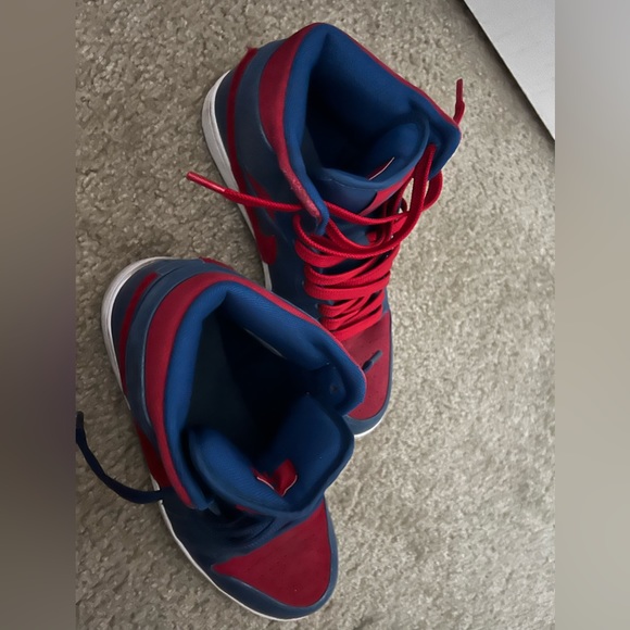 Worn Jordon One Rare color way blue and red - Picture 2 of 5